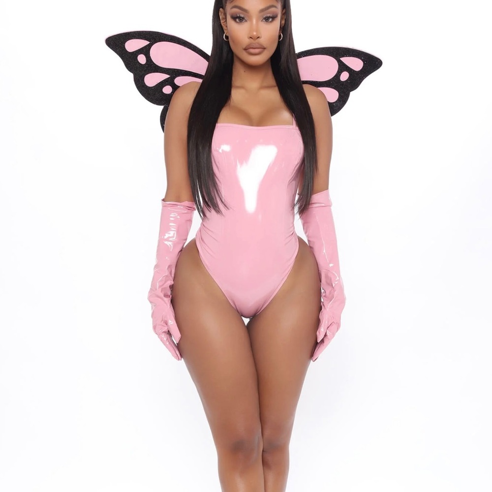 Butterfly 🦋 Costume Fashion Nova Forplay Cosplay Halloween sexy Kylie pink